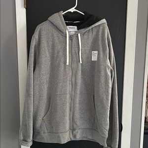 Sonoma Heather Gray Zip-Up Hoodie
